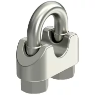 OBO Bettermann 5302188 Drótkötél bilincs Fémes 10 db