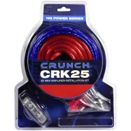 Crunch CRK25 Autó HiFi végfok csatlakozó készlet 25 mm²
