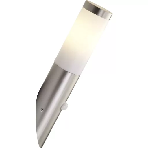 Brilliant Chorus 43697/82 Kültéri fali lámpa mozgásérzékelővel LED E27 10 W Nemesacél