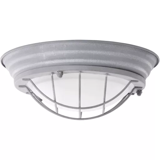 Brilliant 94491/70 Typhoon Mennyezeti lámpa LED E27 30 W Betonszürke, Fehér