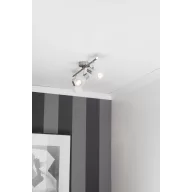   Brilliant Luca 35816/77 Mennyezeti fényszóró LED E14 120 W Nemesacél, Króm, Fehér
