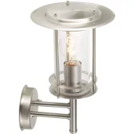   Brilliant York 44781/82 Kültéri fali lámpa LED E27 60 W Nemesacél