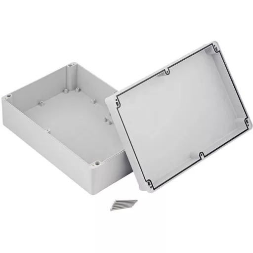 TRU COMPONENTS TC-7910776 Univerzális műszerdobozok 283 x 193 x 96 ABS Szürke 1 db