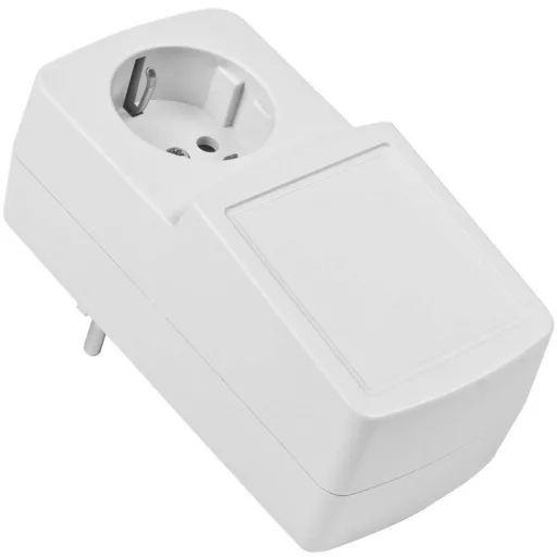 TRU COMPONENTS TC-7911084 Dugaszolható műszerdobozok 129 x 65 x 75 ABS Szürke 1 db