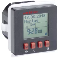  Müller 21812 Előlapba építhető időkapcsoló óra Digitális Napi program, Heti program IP20