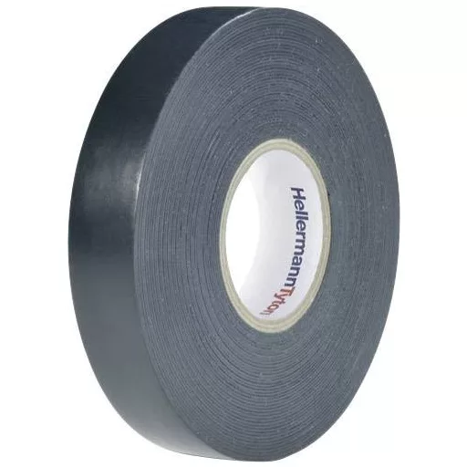 HellermannTyton HTAPE-POWER820-EPR-BK (9.1) 711-10402 Ragasztószalag (H x Sz) 9.1 m x 19 mm 1 db