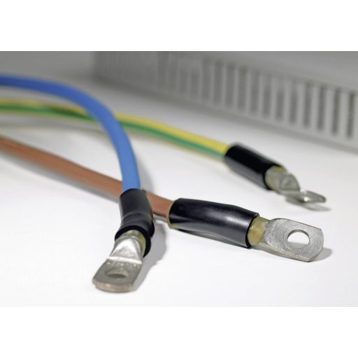 HellermannTyton 321-20680 Zsugorcső ragasztóval Fekete 68 mm 22 mm Zsugorodási arány:3.5:1 1 m