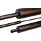 HellermannTyton 323-10750 Zsugorcső ragasztó nélkül Fekete 75 mm 22 mm Zsugorodási arány:4:1 1 m