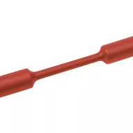   HellermannTyton 333-32402 Zsugorcső ragasztó nélkül Piros 24 mm 8 mm Zsugorodási arány:3:1 méteráru