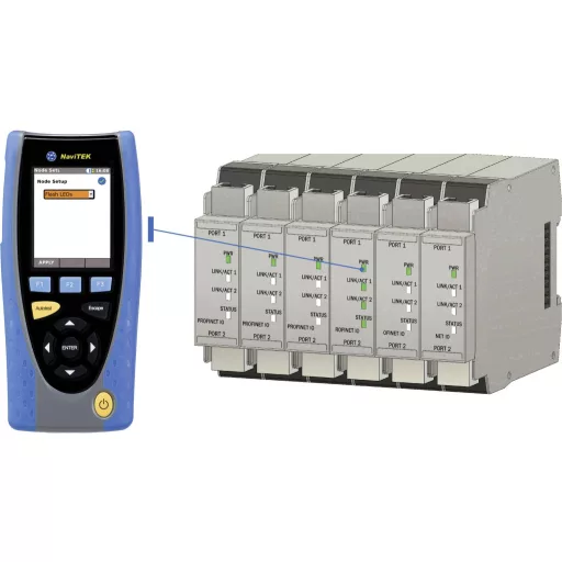 Kábelteszter R151010 Trend Networks NaviTEK IE PROFINET-Tester Hálózat