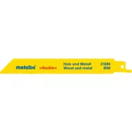   Metabo 628246000 Metabo 25 szablyafűrészlapok fa+fém150 25 db