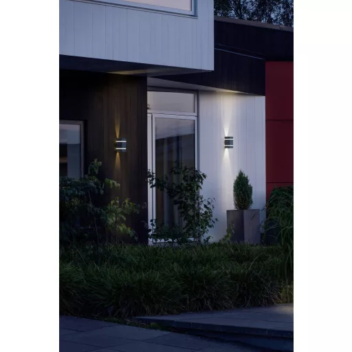 Konstsmide Cremona 7998-370 LED-es kültéri fali lámpa EEK: F (A - G) 6 W Antracit