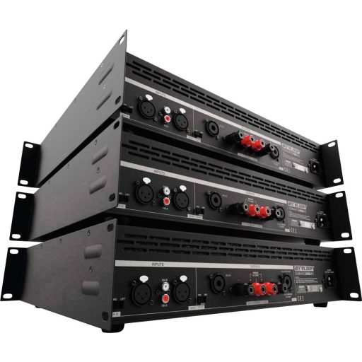 Reloop Dominance 702 MK2 Nagy teljesítményű erősítő RMS teljesítmény kimeneti csatornánként 4 Ohm-nál: 180 W