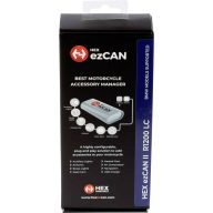   HEX ezCAN ezCAN für BMW R1200 LC 1250 LC 4 csatornás tartozék menedzser Alkalmas (autómárka): BMW (Motorrad) 76 mm x 30 mm x 16 mm microUSB-csatlakozóval