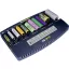 AccuPower IQ312 Hengeres akku töltő NiCd, NiMH, Lítiumion 10340, 10350, 10440, 10500, 12500, 12650, 13500, 13650, 14500, 14650, 16340, 16650, 17335, 17355,