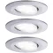 Paulmann Calla LED-es fürdőszobai beépíthető lámpa 3 részes készlet 18 W IP65 Króm (matt)