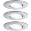 Paulmann Calla LED-es fürdőszobai beépíthető lámpa 3 részes készlet 18 W IP65 Króm (matt)