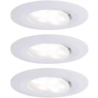   Paulmann Calla LED-es fürdőszobai beépíthető lámpa 3 részes készlet 18 W IP65 Fehér (matt)