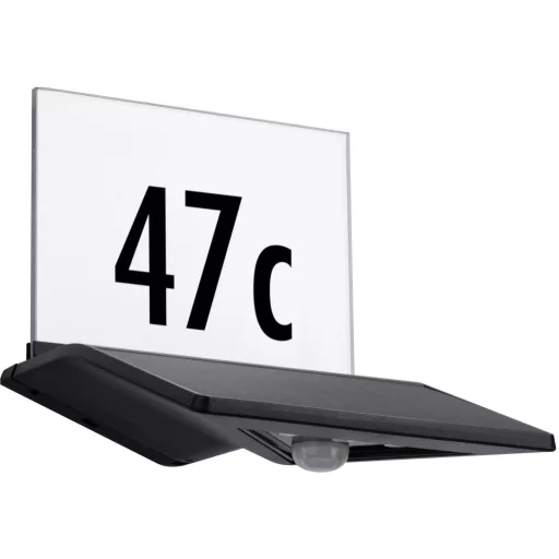 Paulmann 94243 Yoko Napelemes házszám megvilágítás mozgásjelzővel EEK: G (A - G) 1.2 W Melegfehér Antracit