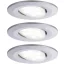 Paulmann Calla LED-es fürdőszobai beépíthető lámpa 3 részes készlet 19.5 W IP65 Króm (matt)