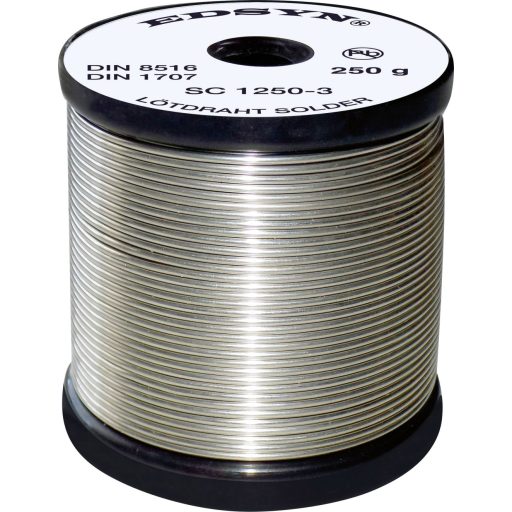 Edsyn SC1250-3X Forrasztóón, ólommentes Ólommentes, Tekercs 250 g