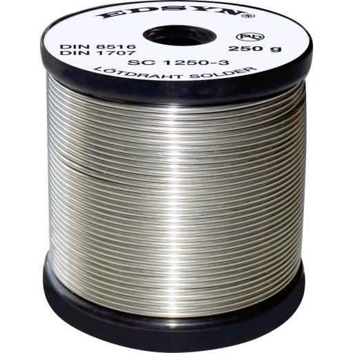 Edsyn SC1250-3X Forrasztóón, ólommentes Ólommentes, Tekercs 250 g