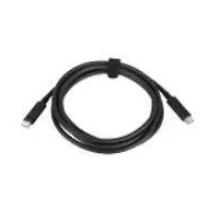   Lenovo USB kábel USB 2.0 USB-C® dugó, USB-C® dugó 2.00 m Fekete 4X90Q59480