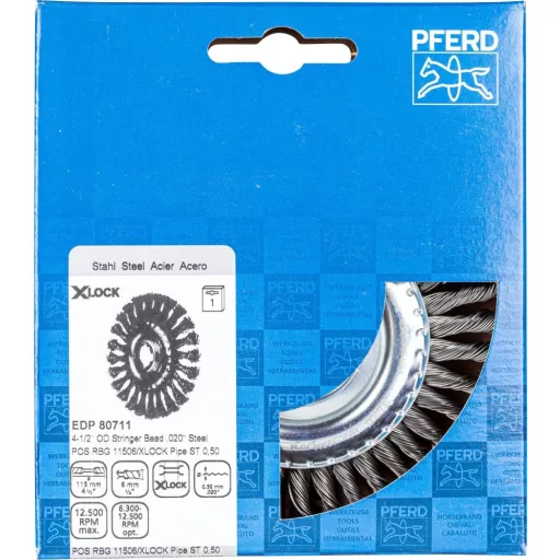 PFERD TOOLS X-Lock kerek kefe 43302521 1 db