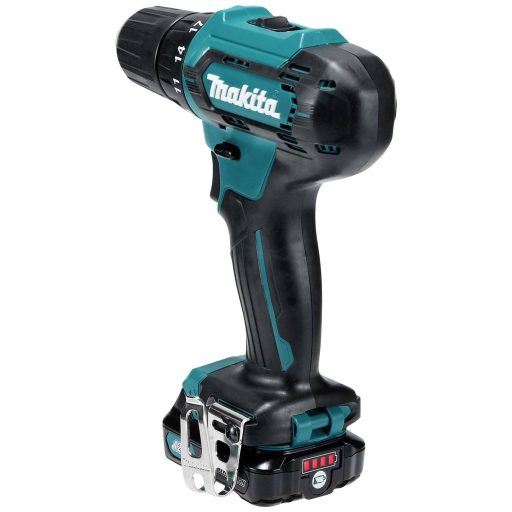 Makita DF333DSAE DF333DSAE Akkus fúrócsavarozó 12 V 2 Ah Lítiumion 2. akkuval, Hordtáskával