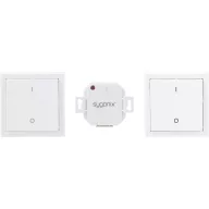   RSL beépíthető vezeték nélküli kapcsoló készlet, 1 vevő + 2 adó, Sygonix