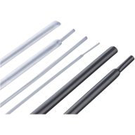   Hongshang ART001720 Zsugorcső ragasztó nélkül Átlátszó 76.20 mm 38.10 mm Zsugorodási arány:2:1 méteráru