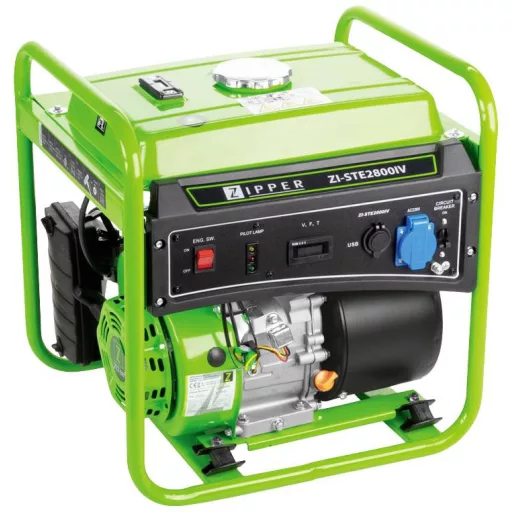 Aggregátor, áramfejlesztő 4,5 kW 230 V 34 kg 4 ütemű motor, Zipper ZI-STE2800IV