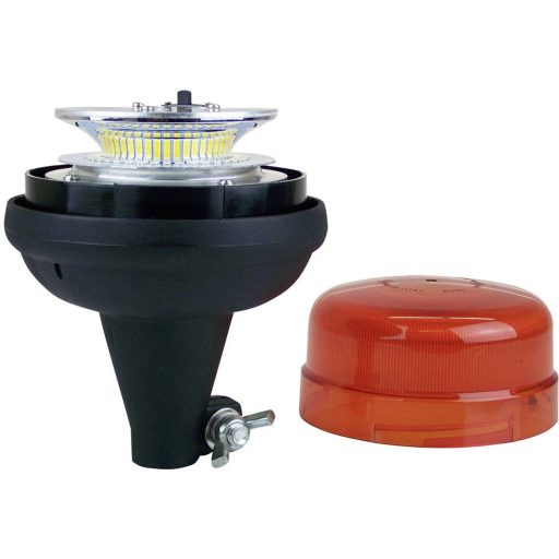 Berger & Schröter Körkörös lámpa 20247 12 V, 24 V Fedélzeti hálózatról Szabvány tartó Narancssárga