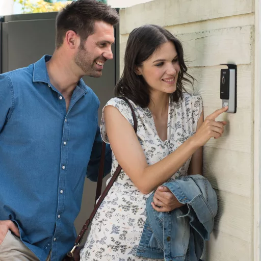 Philips Videó kaputelefon 2 drótos Külső egység Fehér