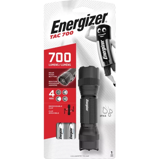 Energizer TAC 700 LED Kézilámpa Elemekről üzemeltetett 700 lm 147 g