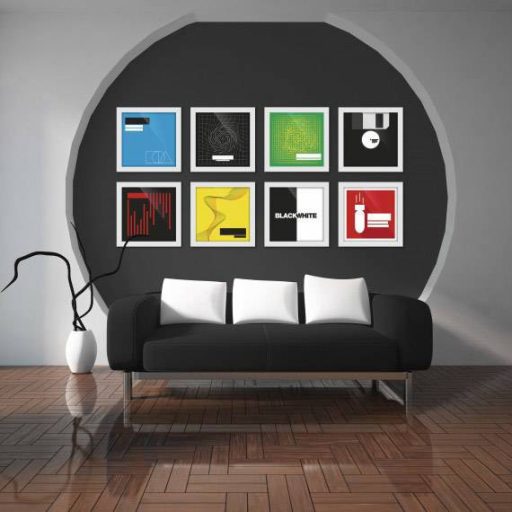 Glorious DJ Vinyl Frame Set Hanglemez tok