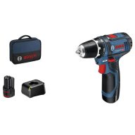   Bosch Professional GSR 12V-15 060186810F Akkus fúrócsavarozó 12 V Lítiumion 2. akkuval