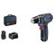 Bosch Professional GSR 12V-15 060186810F Akkus fúrócsavarozó 12 V Lítiumion 2. akkuval