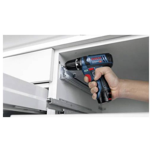 Bosch Professional GSR 12V-15 060186810F Akkus fúrócsavarozó 12 V Lítiumion 2. akkuval