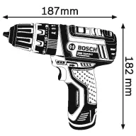   Bosch Professional GSB 12V-15 2 sebességfokozat-Akkus ütvefúró-csavarozó 2. akkuval