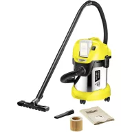   Kärcher Home & Garden WD 3 Battery Premium 1.629-950.0 Nedves-/száraz porszívó 300 W 17 l Akku nélkül