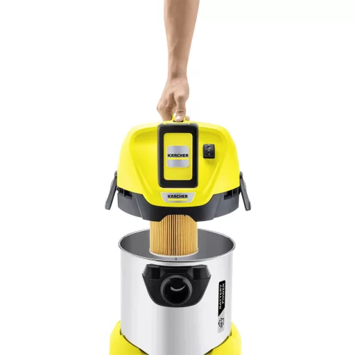 Kärcher Home & Garden WD 3 Battery Premium 1.629-950.0 Nedves-/száraz porszívó 300 W 17 l Akku nélkül