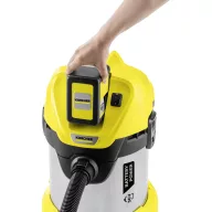  Kärcher Home & Garden WD 3 Battery Premium 1.629-950.0 Nedves-/száraz porszívó 300 W 17 l Akku nélkül