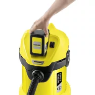   Kärcher Home & Garden WD 3 Battery 1.629-911.0 Nedves-/száraz porszívó 300 W 17 l 1 akkuval