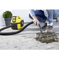   Kärcher Home & Garden WD 1 Compact Battery 1.198-301.0 Nedves-/száraz porszívó 230 W 7 l 1 akkuval