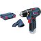 Bosch Professional GSR 12V-15 060186810D Akkus fúrócsavarozó 12 V Lítiumion