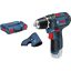 Bosch Professional GSR 12V-15 060186810D Akkus fúrócsavarozó 12 V Lítiumion