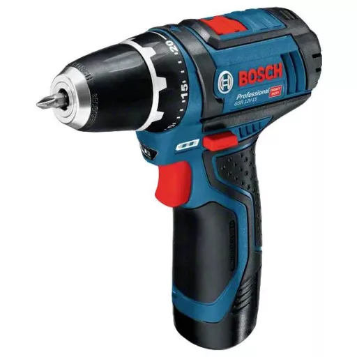 Bosch Professional GSR 12V-15 060186810D Akkus fúrócsavarozó 12 V Lítiumion