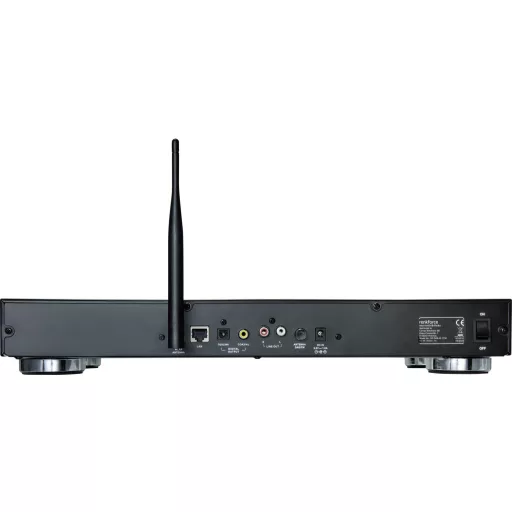 DAB+ és internetrádió, WLAN, LAN, Bluetooth®, DLNA, alu ház, Renkforce RF-DAB-IR1700