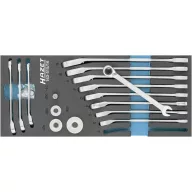   Hazet 163-515/16 Racsnis csavarkulcs készlet 16 részes Kulcsszélesség (metrikus) 8 - 19 mm